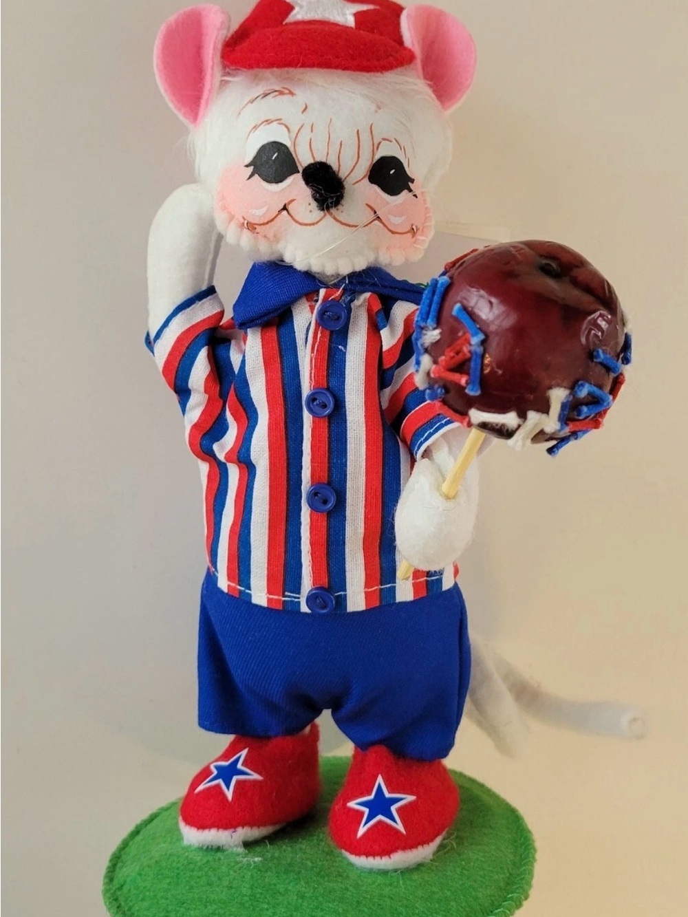 2020 Annalee Patriotic Doll Candy Apple Boy Mouse 260620 American July 4th NEW
